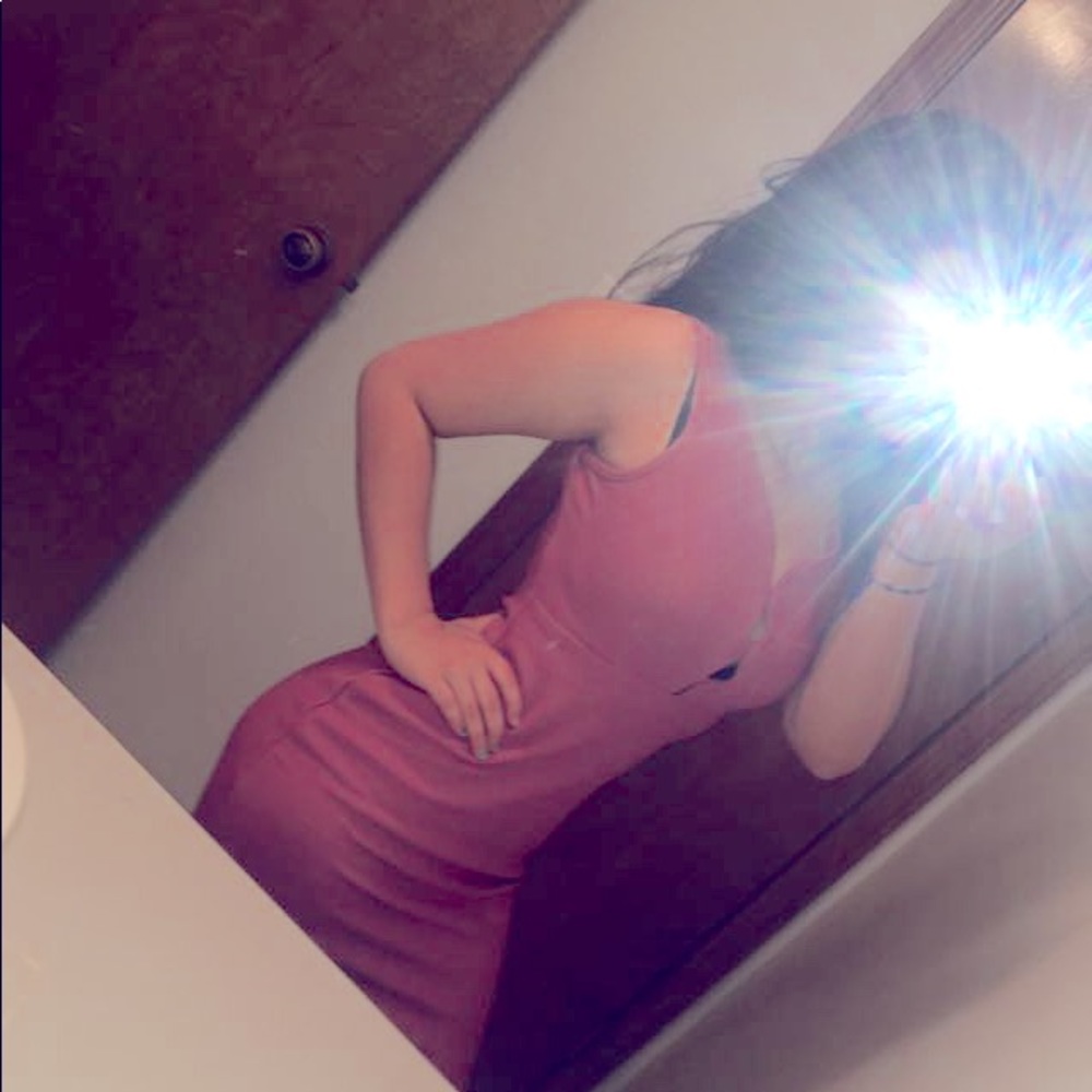 Pink dress